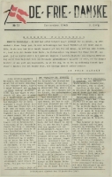 De frie Danske, nr. 11, 2. årg., side 1