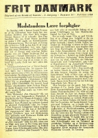 Frit Danmark, nr. 10, 3. årg., side 1