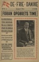 De frie Danske, nr. 11, 3. årg., side 1