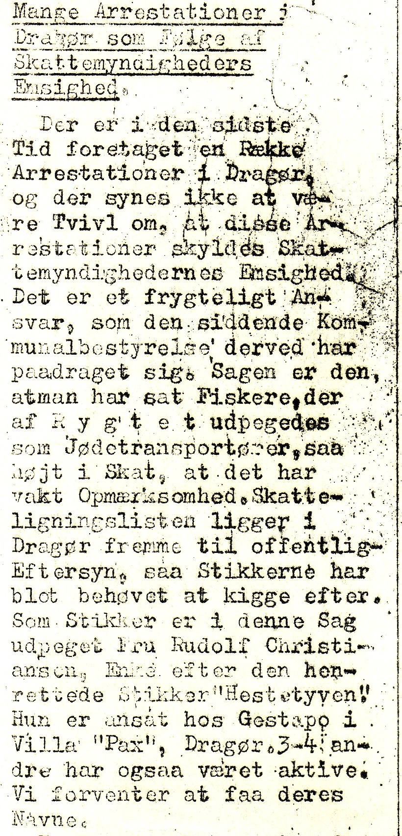 Kilde 8 De Frie Danske 3 rg Nr 11 Aug 1944 Arbejdssp rgsm l Om 