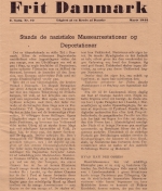 Frit Danmark, nr. 12, 2. årg., side 1