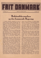 Frit Danmark, nr. 7, 3. årg., side 1