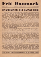 Frit Danmark, nr. 3, 3. årg., side 1